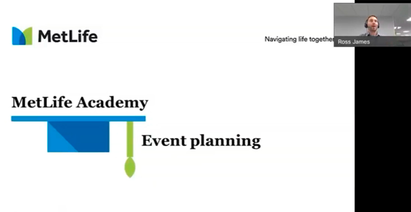 Event planning webinar