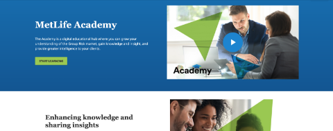 MetLife Academy hub